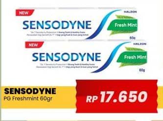 Promo Harga Sensodyne Pasta Gigi Fresh Mint 60 gr - Yogya