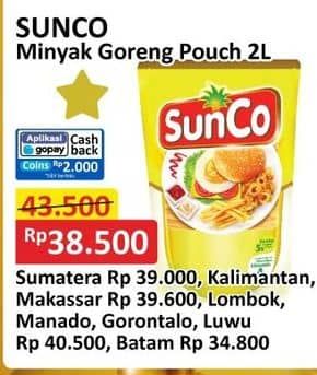 Promo Harga Sunco Minyak Goreng 2000 ml - Alfamart