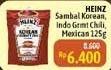 Promo Harga Heinz Gourmet Chili Korean, Indonesian, Mexican 125 gr - Alfamidi