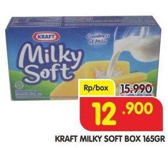 Promo Harga KRAFT Milky Soft 165 gr - Superindo