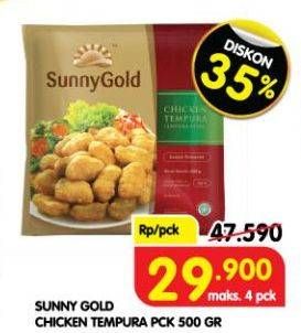 Promo Harga SUNNY GOLD Chicken Tempura 500 gr - Superindo