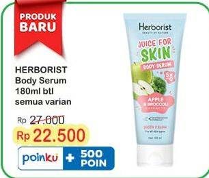 Promo Harga Herborist Juice For Skin Body Serum All Variants 180 ml - Indomaret