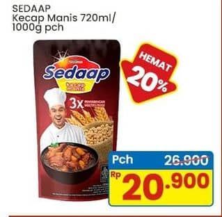 Promo Harga Sedaap Kecap Manis 750 ml - Indomaret