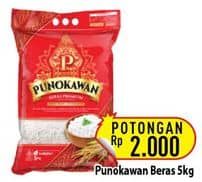 Promo Harga Punokawan Beras Premium 5 kg - Hypermart