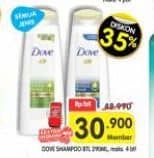Promo Harga Dove Shampoo All Variants 290 ml - Superindo