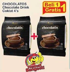 Promo Harga Chocolatos Chocolate Bubuk 4 pcs - Indomaret