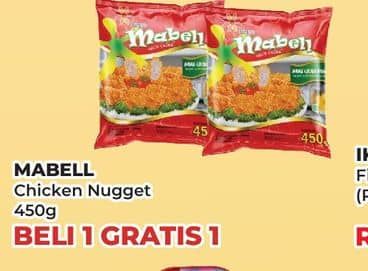 Promo Harga Mabell Nugget Ayam 500 gr - Yogya