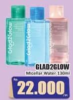 Promo Harga Glad2glow Micellar Water All Variants 130 ml - Hari Hari