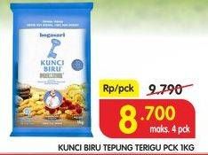 Promo Harga Bogasari Tepung Terigu Kunci Biru 1 kg - Superindo