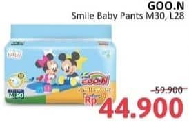 Promo Harga Goon Smile Baby Comfort Fit Pants M30, L28 28 pcs - Alfamidi