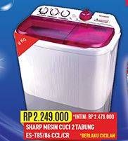 Promo Harga Sharp ES-T85CR | Washing Machine  - Hypermart