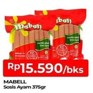 Promo Harga Mabell Bratwurst 375 gr - TIP TOP