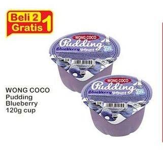 Promo Harga Wong Coco Pudding Blueberry 120 gr - Indomaret