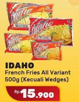 Promo Harga IDAHO French Fries All Variants 500 gr - Yogya