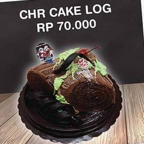 Promo Harga Marbel Cake Log  - Hypermart