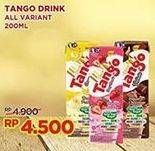 Promo Harga TANGO Drink All Variants 200 ml - Indomaret