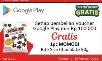 Promo Harga MOMOGI Premium Snack Star Coklat 50 gr - Alfamidi