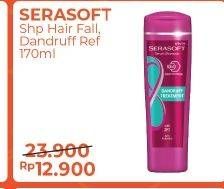 Promo Harga SERASOFT Shampoo Hair Fall Treatment, Dandruff 170 ml - Alfamart