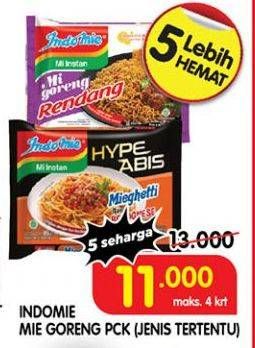 Promo Harga INDOMIE Mi Goreng 80 gr - Superindo