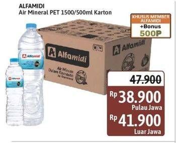 Promo Harga Alfamidi Air Mineral   - Alfamidi