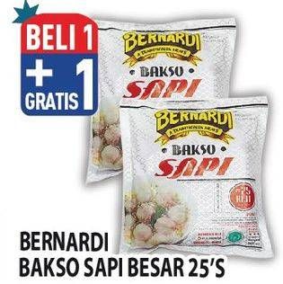 Promo Harga Bernardi Bakso Sapi Besar 25 pcs - Hypermart