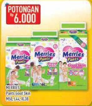 Promo Harga Merries Pants Good Skin M50, L44, XL38  - Hypermart