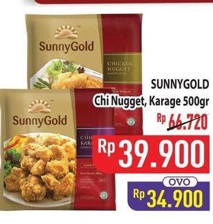 Promo Harga Sunny Gold Chicken Nugget/Karage  - Hypermart