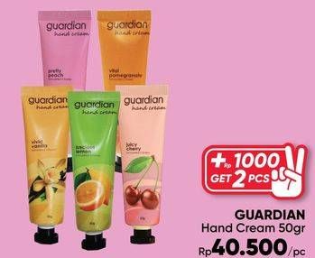 Promo Harga GUARDIAN Hand Cream 50 gr - Guardian