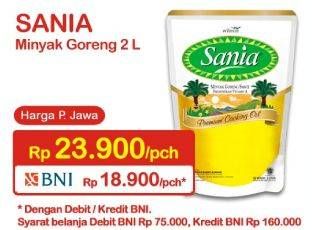 Promo Harga SANIA Minyak Goreng 2 ltr - Indomaret