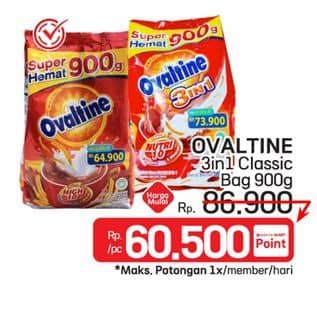 Promo Harga Ovaltine 3in1/Classic  - LotteMart
