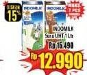 Promo Harga Indomilk Susu UHT Cokelat, Full Cream Plain 1000 ml - Hypermart