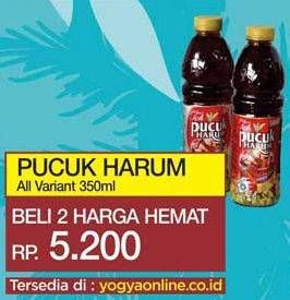 Promo Harga TEH PUCUK HARUM Minuman Teh All Variants per 2 botol 350 ml - Yogya