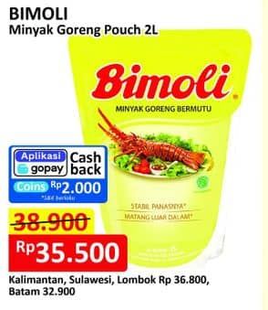 Promo Harga Bimoli Minyak Goreng 2000 ml - Alfamart