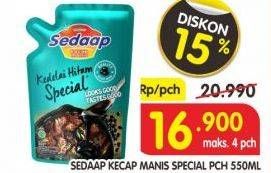 Promo Harga SEDAAP Kecap Manis Special 550 ml - Superindo