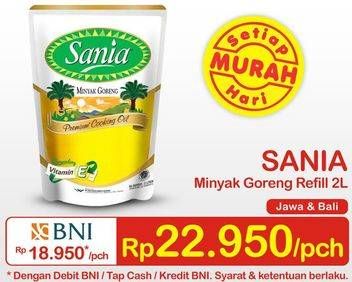 Promo Harga SANIA Minyak Goreng 2 ltr - Indomaret