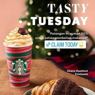 Promo Harga Tasty Tuesday  - Starbucks