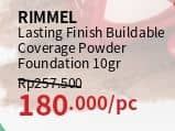 Promo Harga Rimmel Lasting Finish Buildable Coverage Powder Foundation 10 gr - Guardian