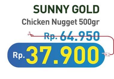 Promo Harga Sunny Gold Chicken Nugget Kecuali 500 gr - Hypermart