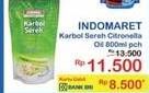 Promo Harga INDOMARET Karbol Sereh Citronella Oil 800 ml - Indomaret