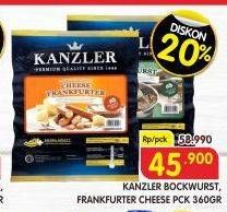 Promo Harga Kanzler Bockwurst/Frankfurter   - Superindo