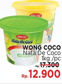 Promo Harga WONG COCO Nata De Coco 1 kg - LotteMart