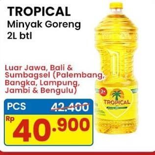 Promo Harga Tropical Minyak Goreng 2000 ml - Indomaret