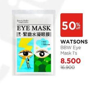 Promo Harga Beauty Buffet Eye Mask Masker Mata  - Watsons