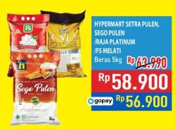 Promo Harga Hypermart/Raja Platinum/FS Melati Beras  - Hypermart