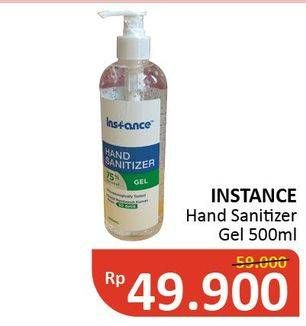 Promo Harga INSTANCE Hand Sanitizer Liquid Spray Gel 500 ml - Alfamidi