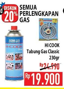 Promo Harga HICOOK Tabung Gas Mini 230 gr - Hypermart