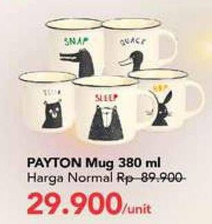 Promo Harga PAYTON Mug 380 ml - Carrefour