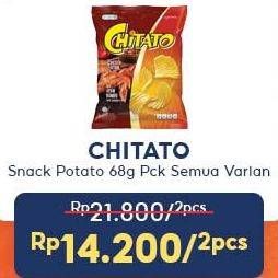 Promo Harga CHITATO Snack Potato Chips All Variants 68 gr - Indomaret
