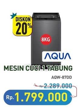 Promo Harga Aqua AQW-87DD  - Hypermart