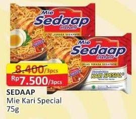 Promo Harga SEDAAP Mie Kuah Kari Spesial 75 gr - Alfamart